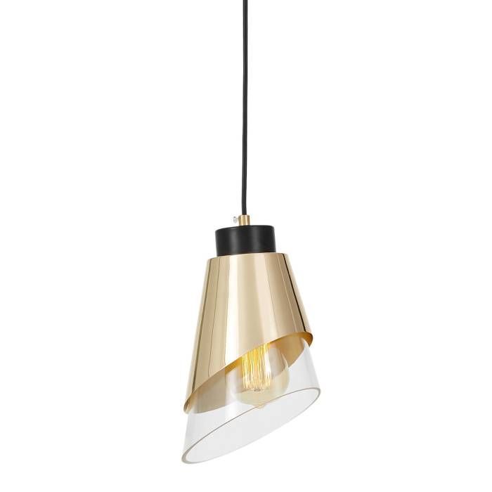 Светильник подвесной Lumina Deco LDP 7013-1 F.GD+PR