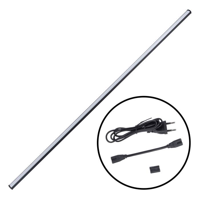 Светильник линейный светодиодный (аналог Т5) Volpe ULI-Q151 18W/4000K IP20 BLACK