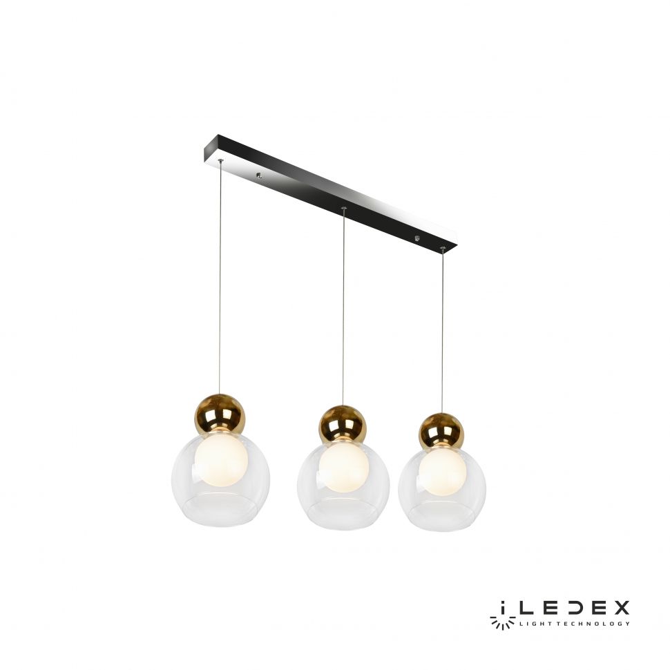 Светильник подвесной ILedex Blossom C4476-3L GL
