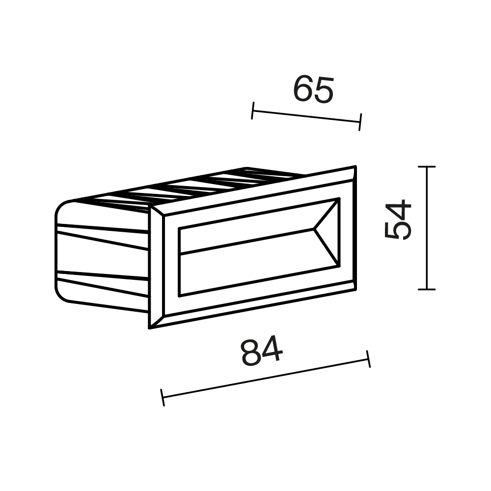 Подсветка для ступеней Maytoni Bosca O045SL-L3B3K Подсветка для ступеней Maytoni Bosca O045SL-L3B3K