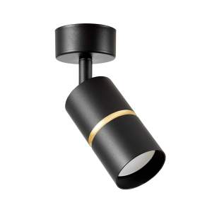 Светильник спот Lumina Deco Asti TS TK40-C1 BK+GD