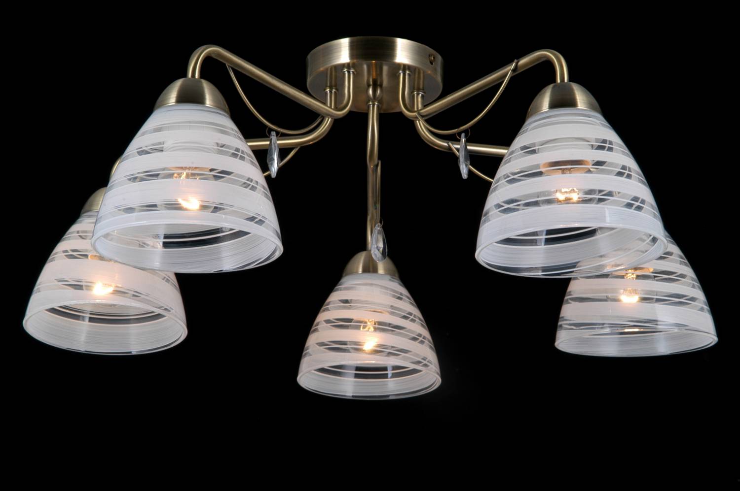 Потолочная люстра Natali Kovaltseva 76053 76053/5C ANTIQUE