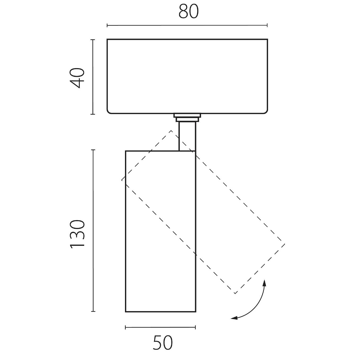 Светильник спот Lightstar Canno Pro C4127SO