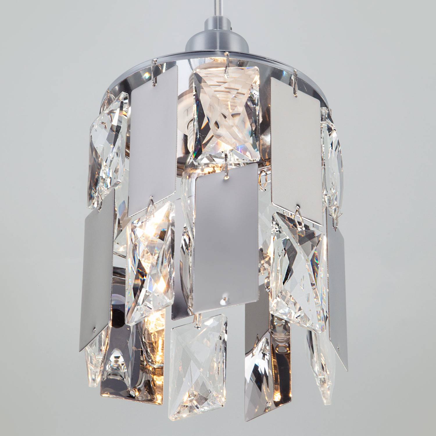 Светильник подвесной Eurosvet Scoppio 50101/1 хром