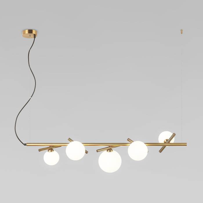 Светильник подвесной Eurosvet Salut 50382/5 латунь