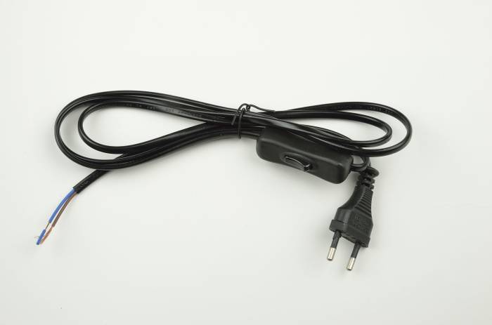 Сетевой шнур Uniel UCX-C11/02A-170 BLACK
