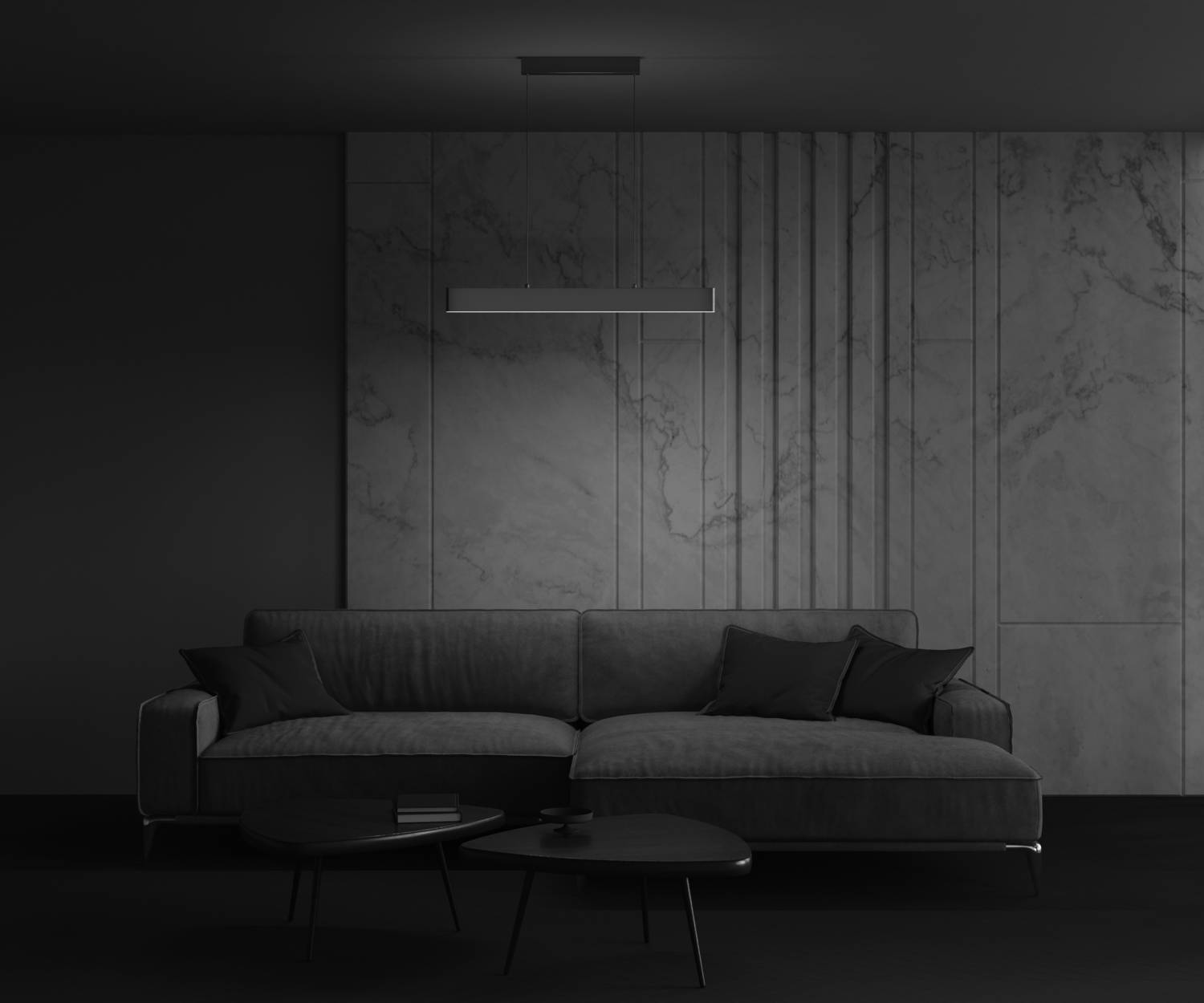 Светильник подвесной Maytoni Step P010PL-L23G4K