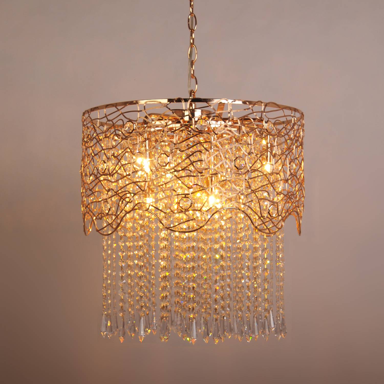 Подвесная люстра Abrasax X9118A/6GO