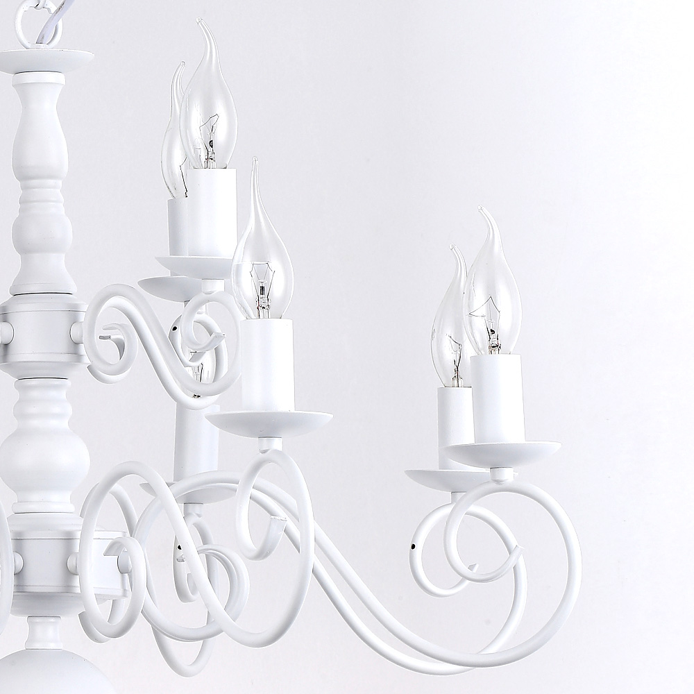 Подвесная люстра Arte Lamp Isabel A1129LM-12WH