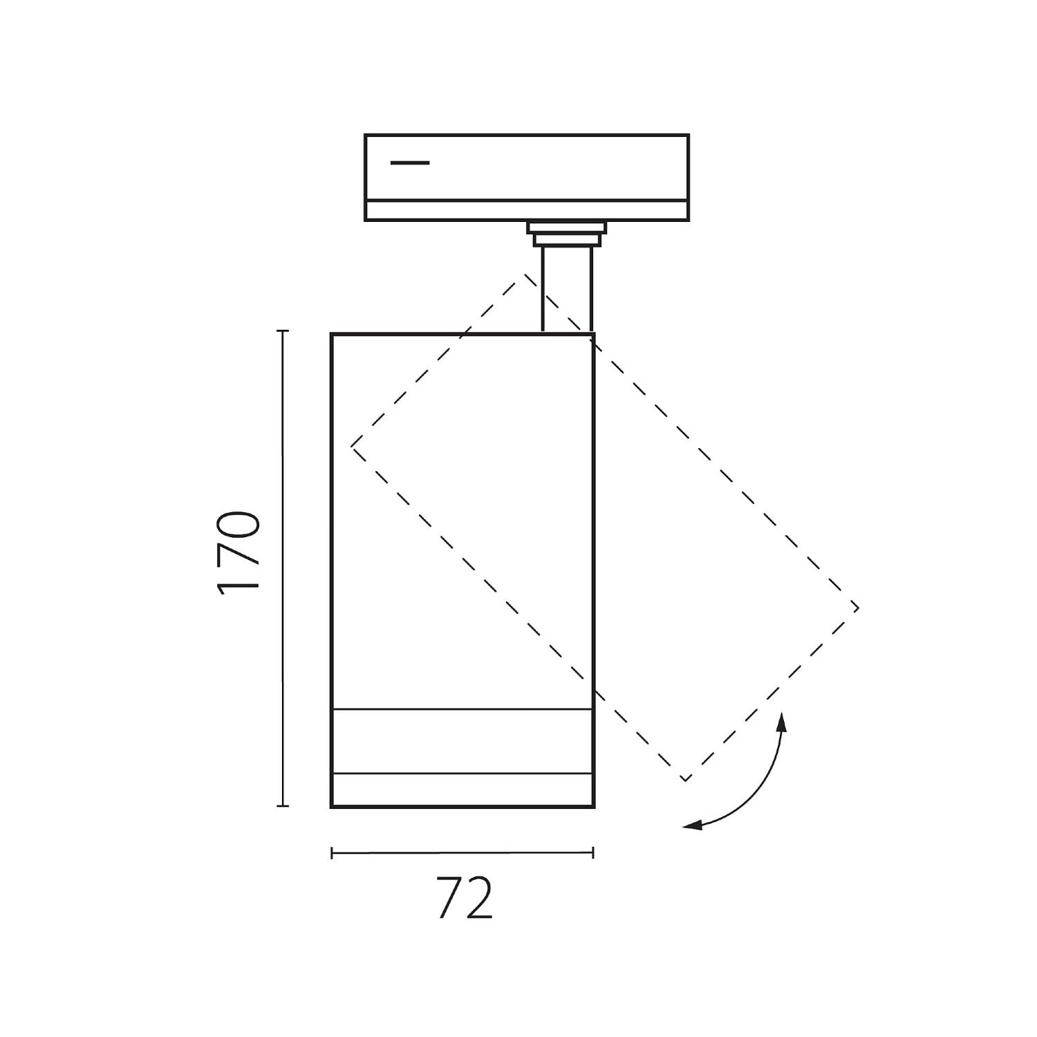 Трековый светильник Lightstar Canno Pro C4206SS