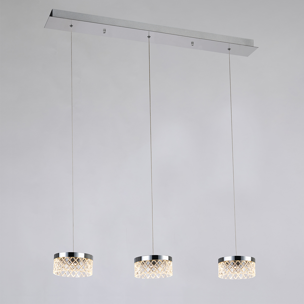 Светильник подвесной Delight Collection Diamond cut MD21020075-3B chrome