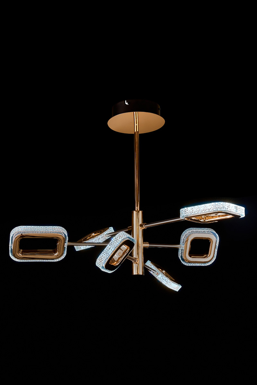 Потолочная люстра LEON Theona LE7701/6G Gold