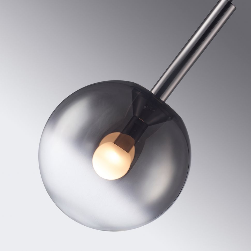 Светильник подвесной ILedex Aura 8615P-1L BK-SM