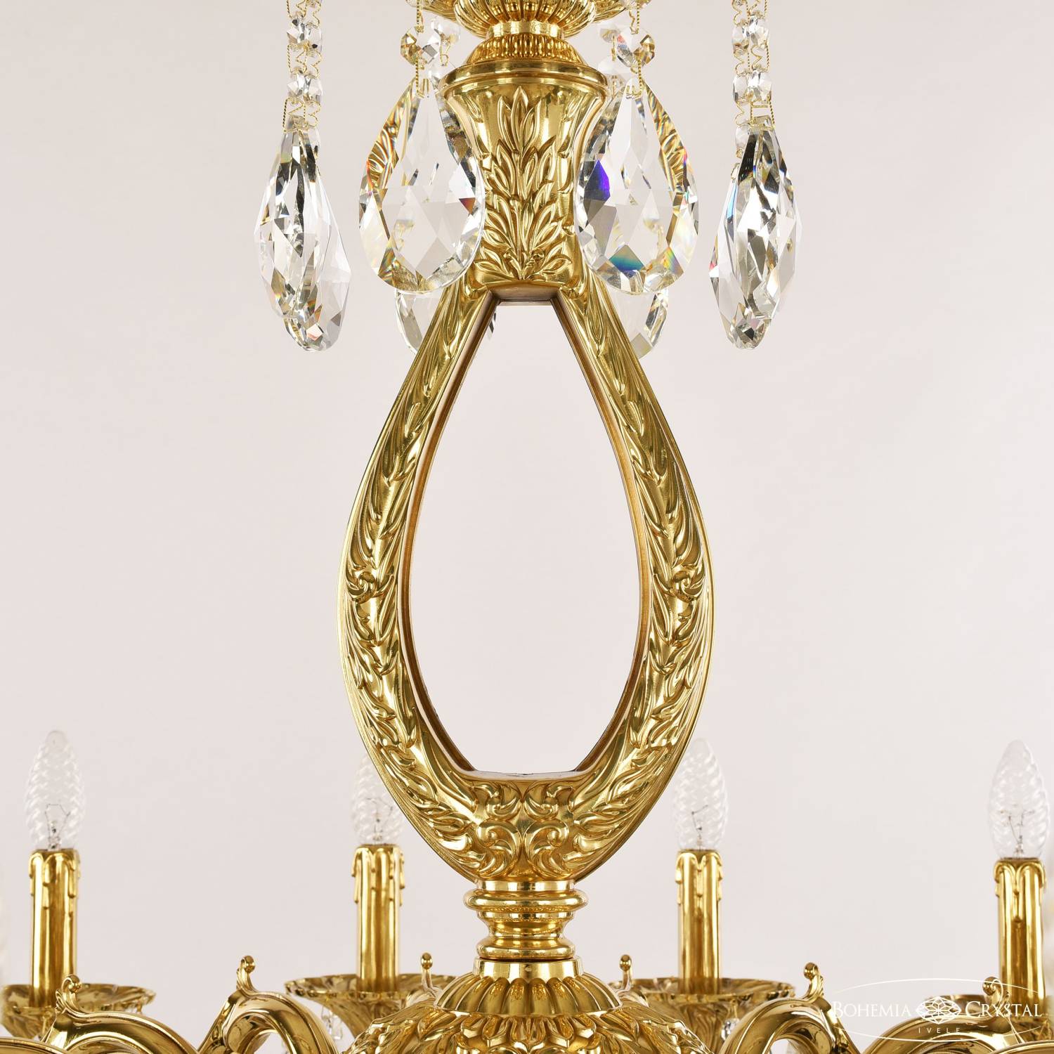 Подвесная хрустальная люстра 7202 Bohemia 72302/16/360 A G