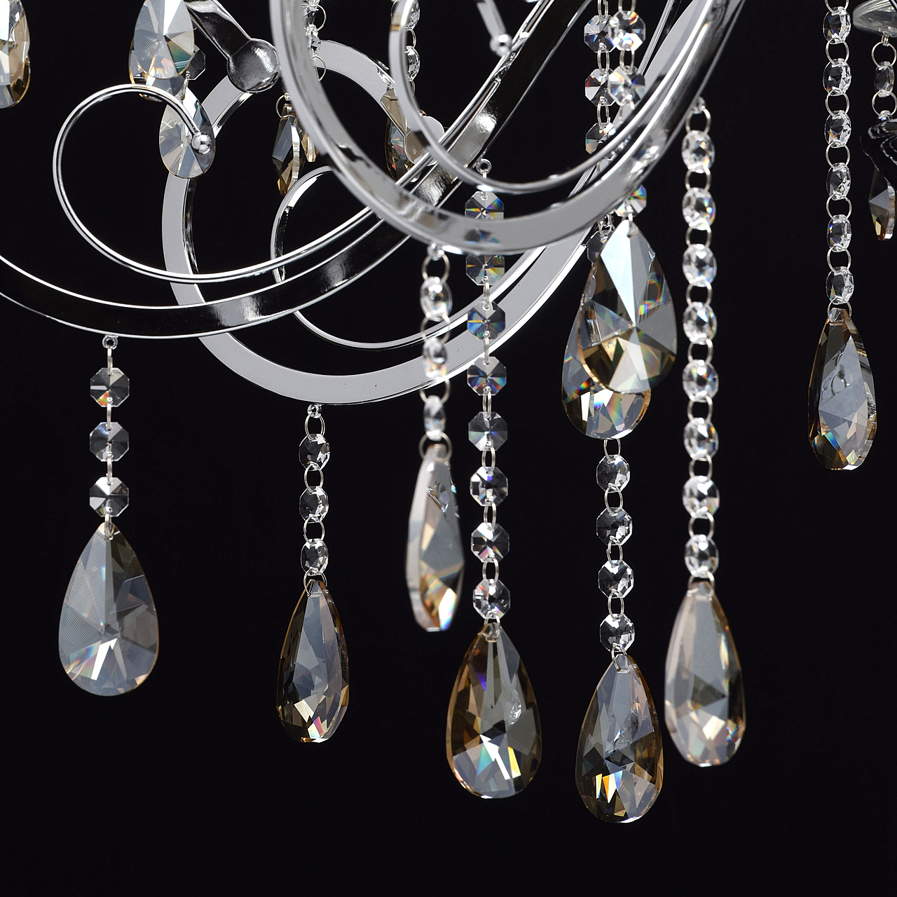 Подвесная хрустальная люстра Сюзанна Chiaro 458011012