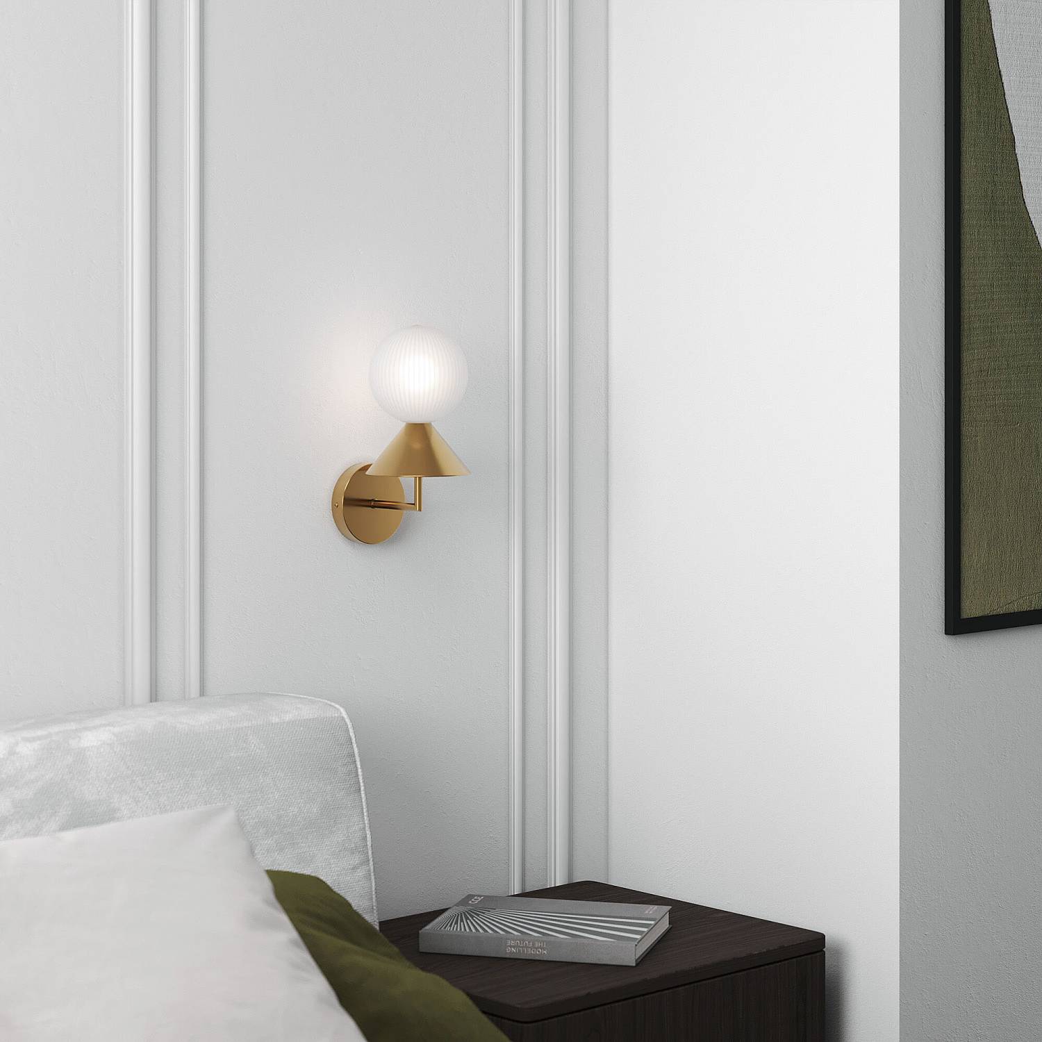 Настенное бра Eurosvet MELON 302002 латунь