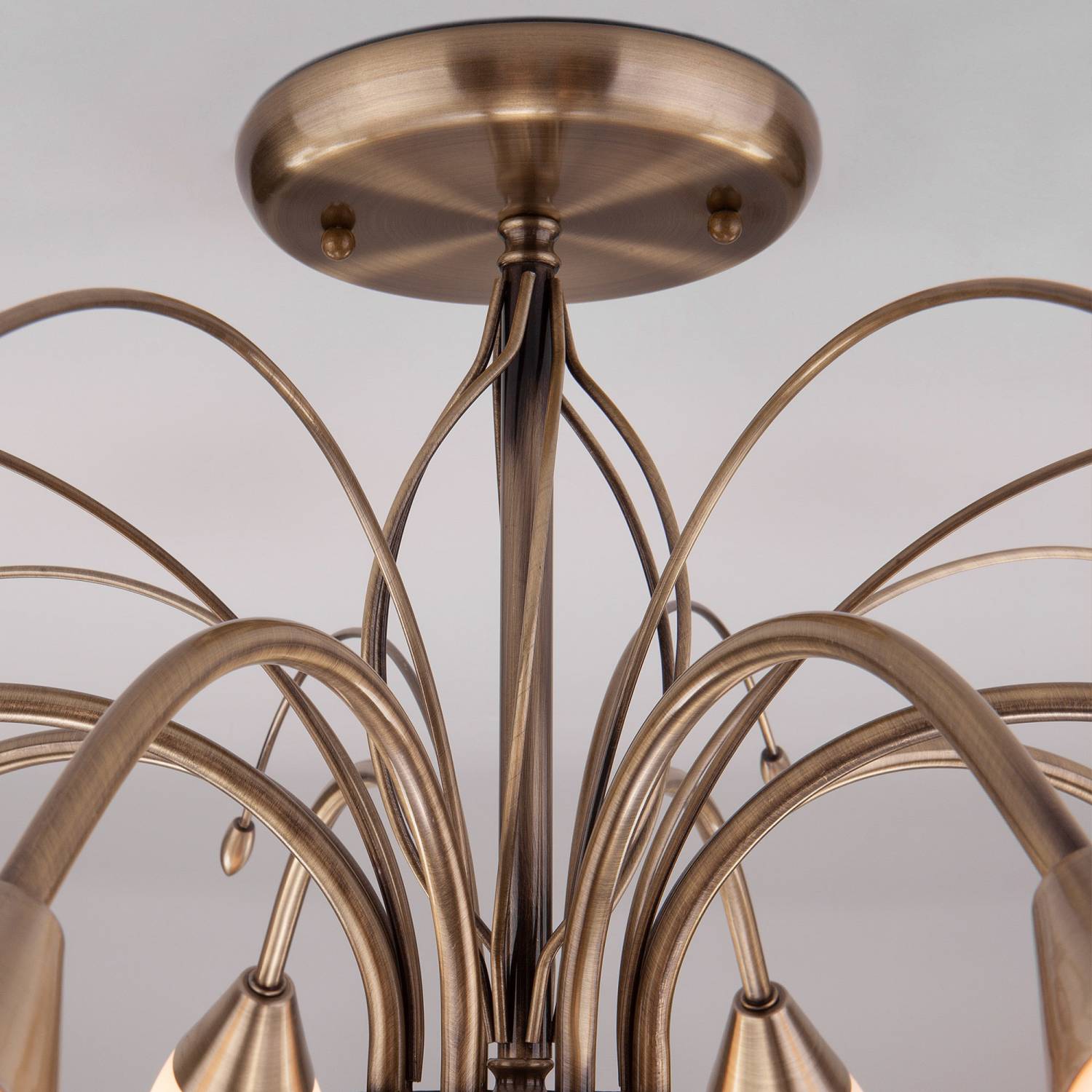 Потолочная люстра Eurosvet Ginevra 30280/8 античная бронза