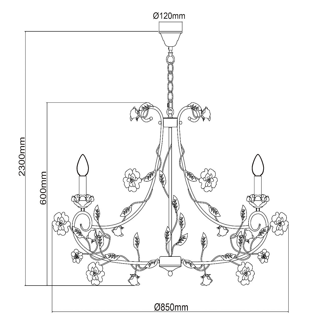 Подвесная люстра Chiaro Сицилия 282012208