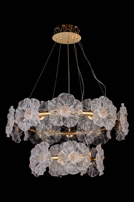 Подвесная люстра LEON Violetta LE3018/800-2K GD