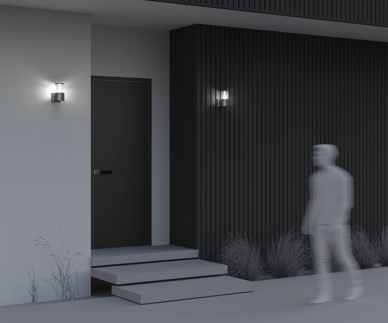 Уличный настенный светильник Maytoni Bronx O576WL-01GR