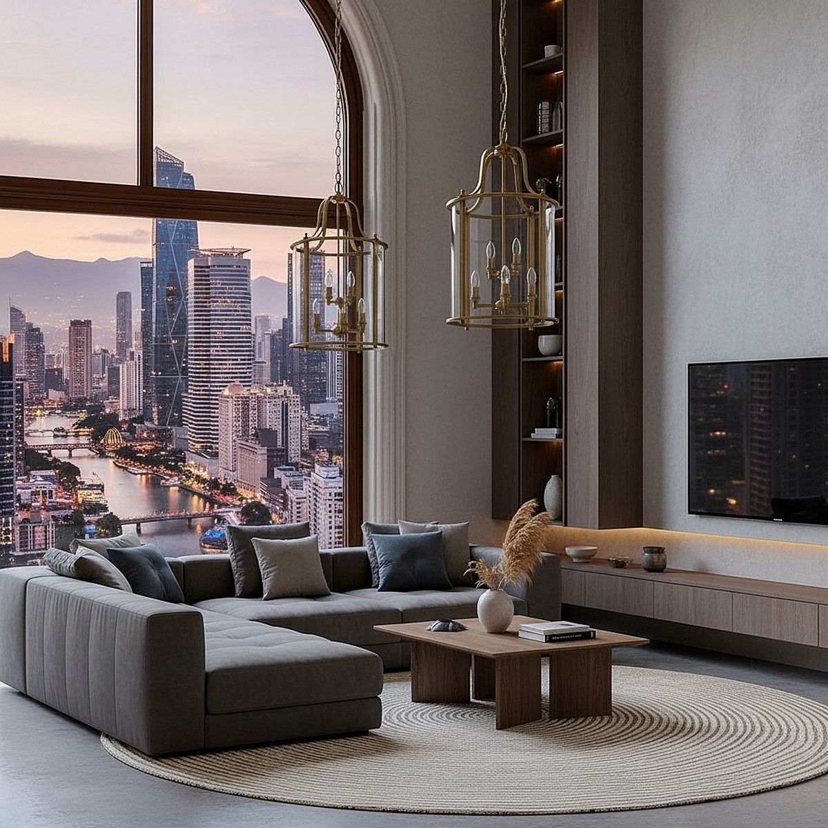 Подвесная люстра Loft It Lighthouse 10456/4 CR