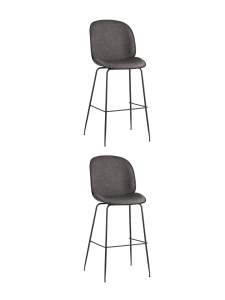 Комплект стульев Stool Group Beetle 9329C GREY X2