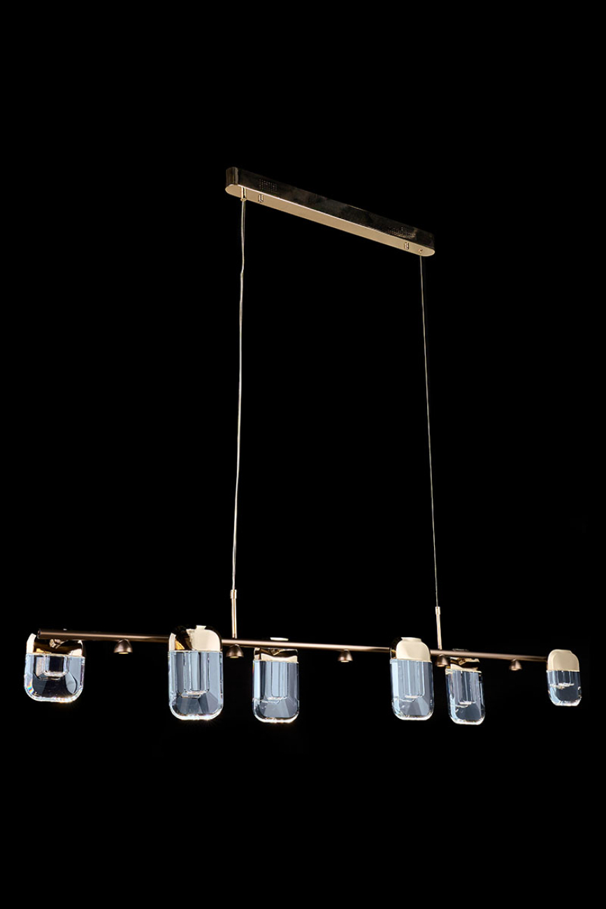 Светильник подвесной LEON Natali LE7771/6L Gold