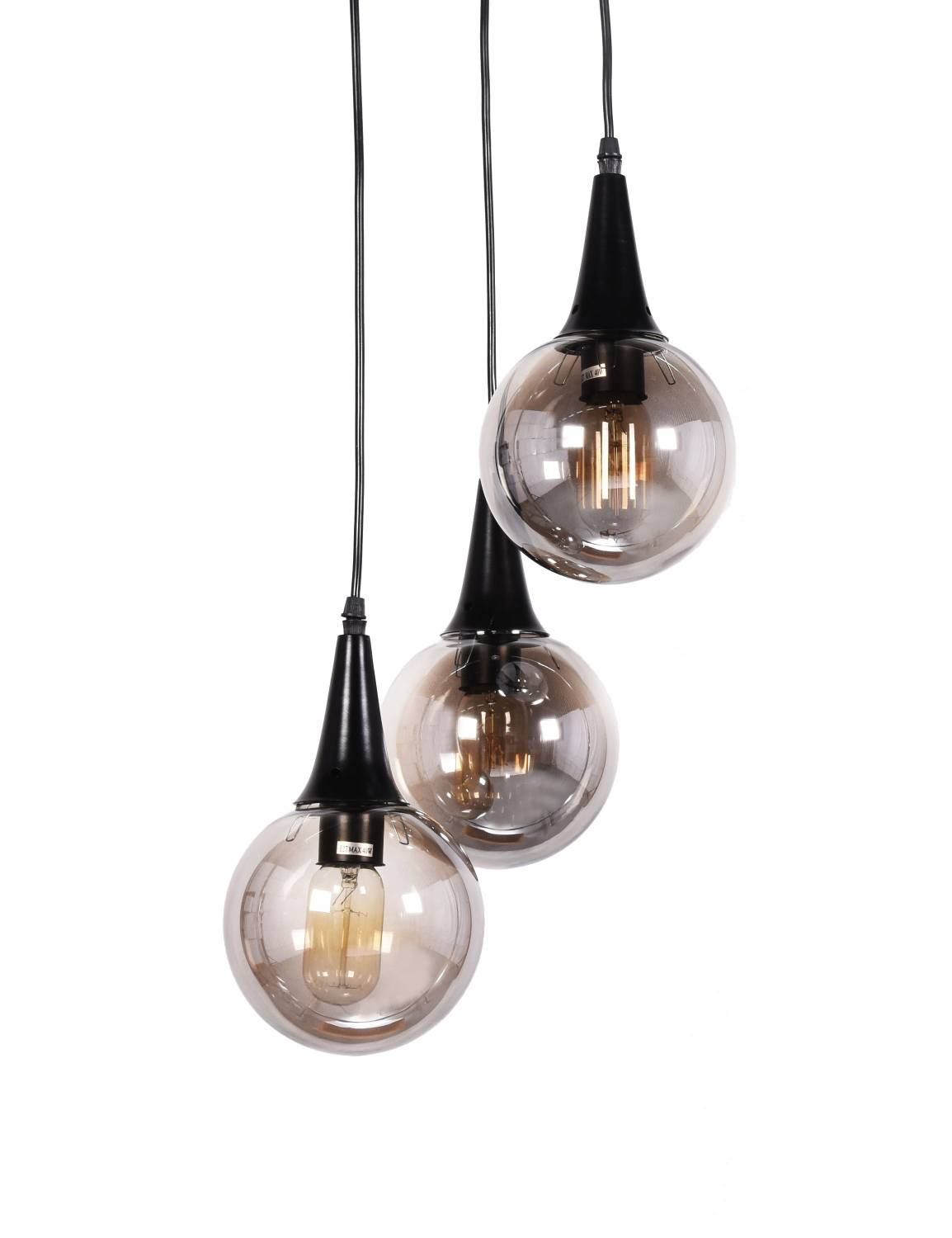 Светильник подвесной Lumina Deco LDP 11191-3 BK