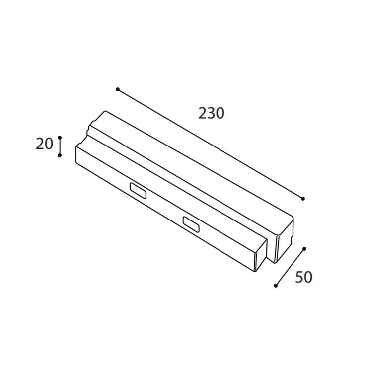 Блок питания 100W для шинопровода системы ATOM Italline IT012-5042 black