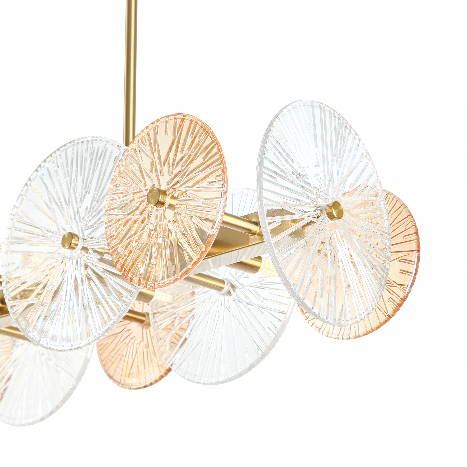 Люстра на штанге MyFar Fiona MR2532-12P