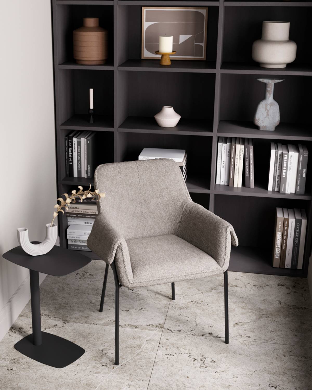 Журнальный стол Stool Group Eanna MT-190S DB-001