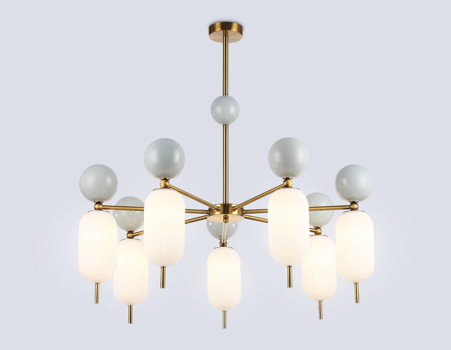 Люстра на штанге Ambrella Ceramo Modern LH53106