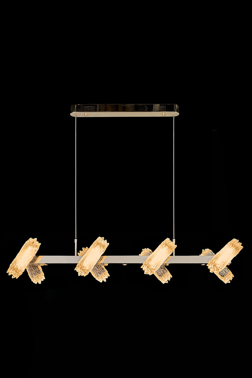 Светильник подвесной LEON Elizabeth LE7912/8L Gold