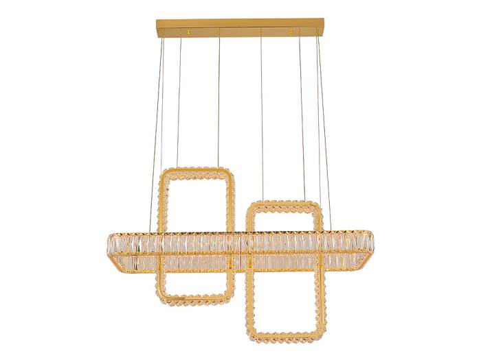 Подвесная люстра Newport Crystal 2 8232+2/S gold NEW