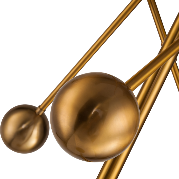 Торшер Delight Collection Globe Mobile KG0965F-3 brass