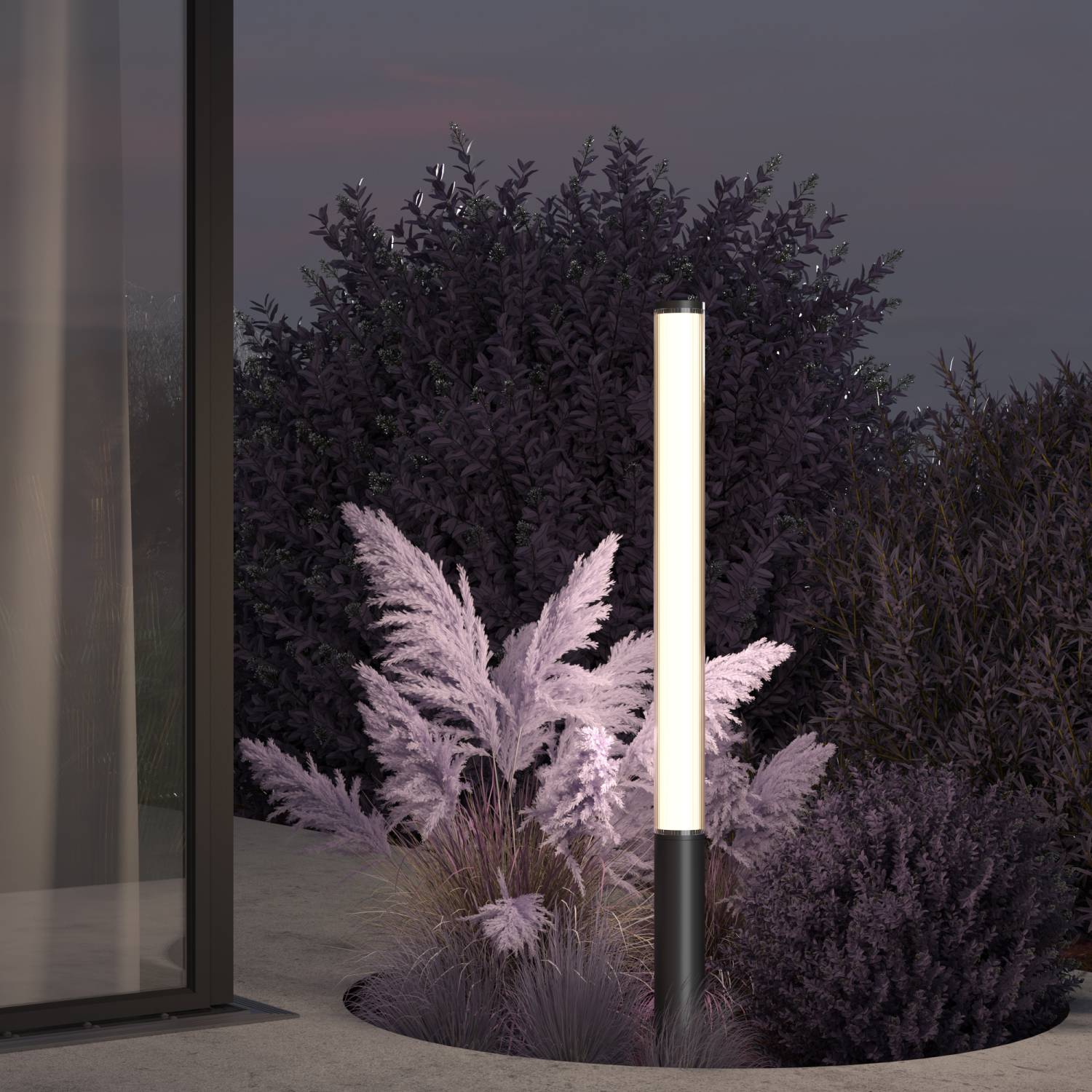 Уличный наземный светильник Maytoni Ster O467FL-L70B3K