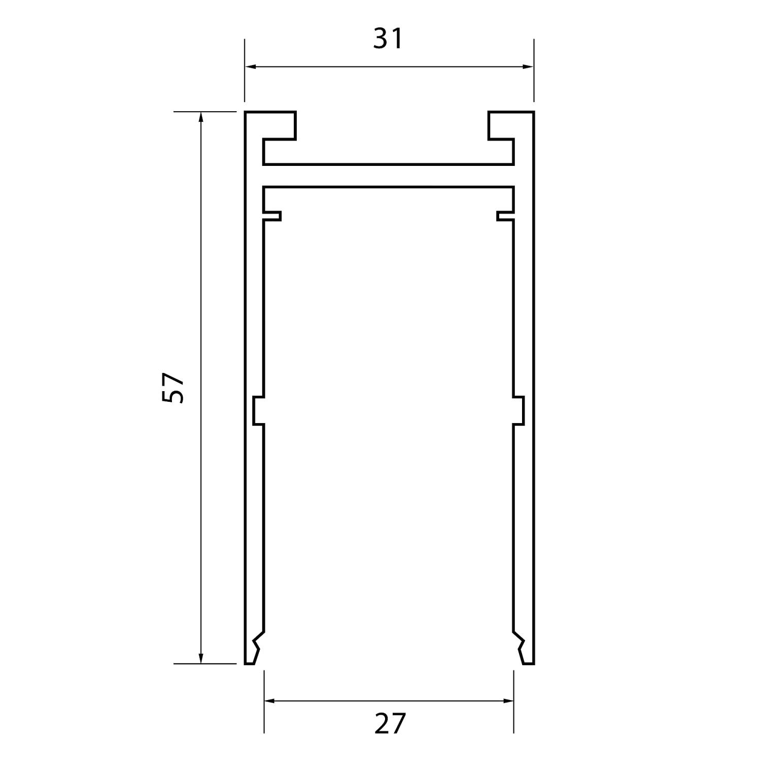 Шинопровод ST Luce Skyline 220 ST015.519.00H