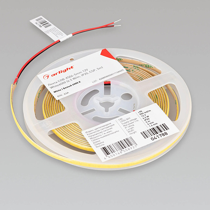 Светодиодная лента Arlight Cob Открытая 041788