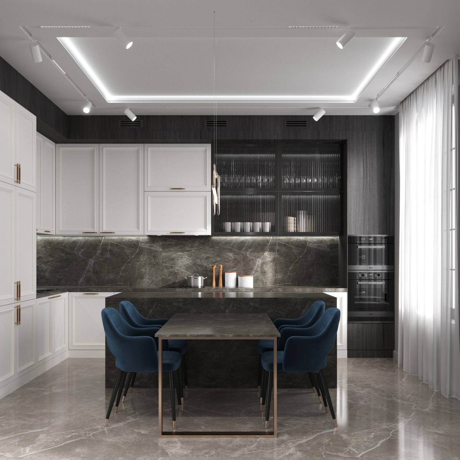 Шинопровод встраиваемый однофазный Hesby Lighting Skylite HSBL_0037