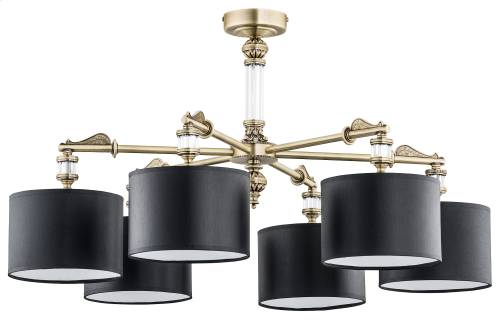 Потолочная люстра Kutek Merano (абажур) MER-PL-6(P/A)