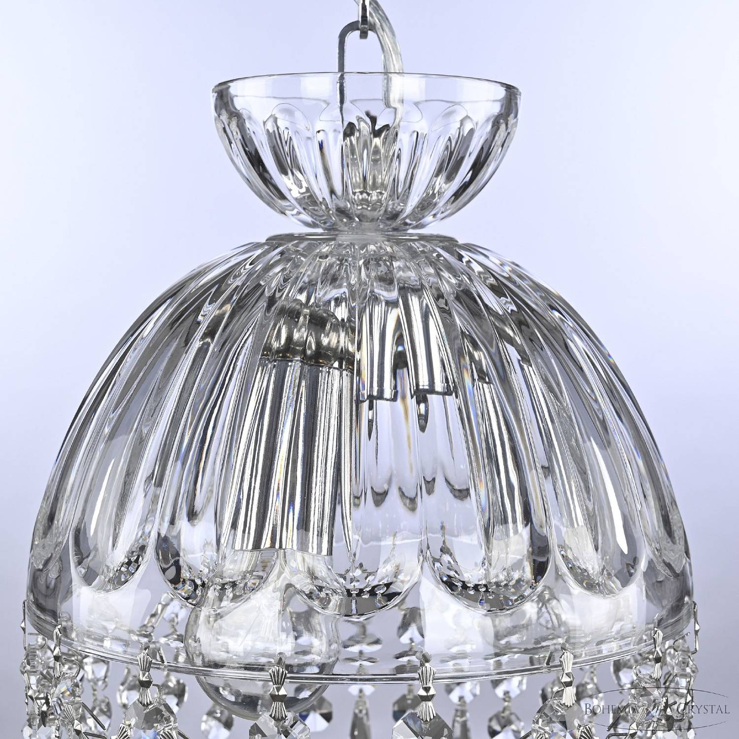 Светильник подвесной Bohemia 5478 5478/22 Ni Clear/M-1H Drops