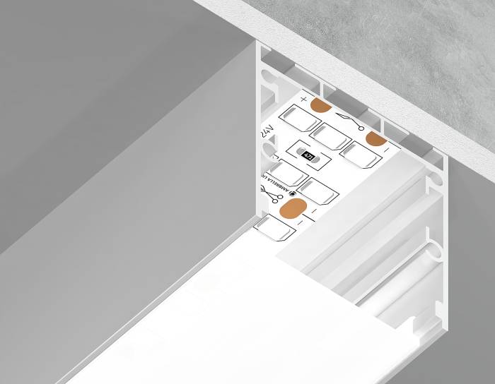 Профиль Ambrella Illumination GP2550WH