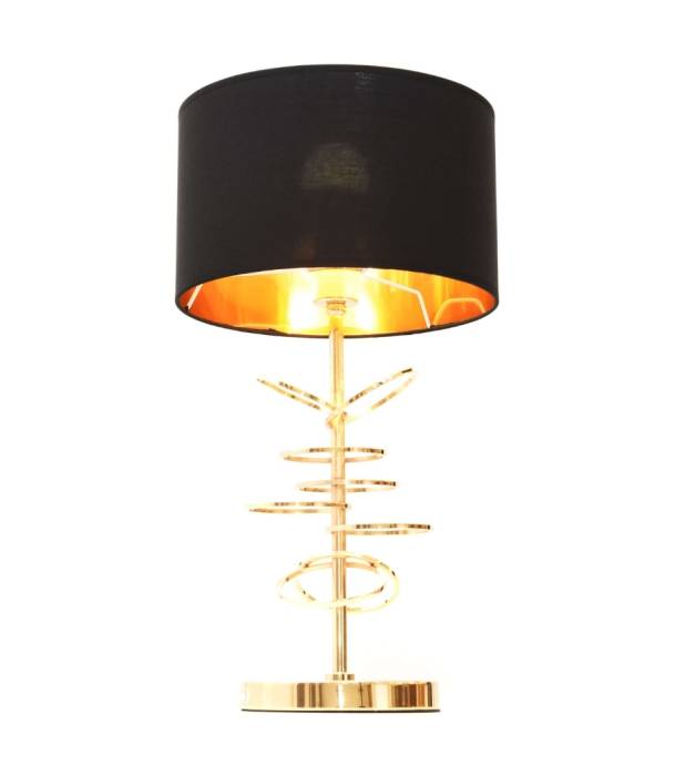 Настольная лампа Lumina Deco Milari LDT 5530 F.GD+BK Настольная лампа Lumina Deco Milari LDT 5530 F.GD+BK