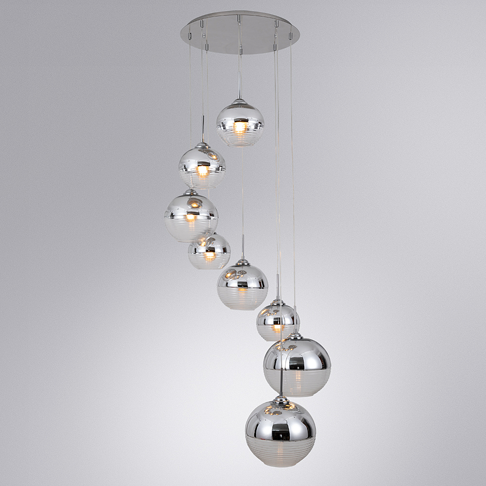 Люстра каскадная Arte Lamp Wave A7760SP-8CC