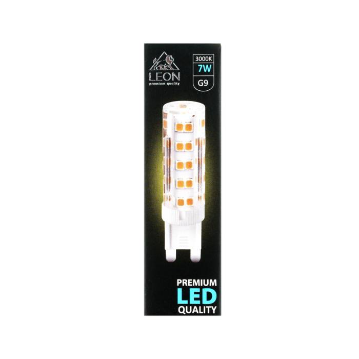 Светодиодная лампа LEON LE-G9-7W-3000K