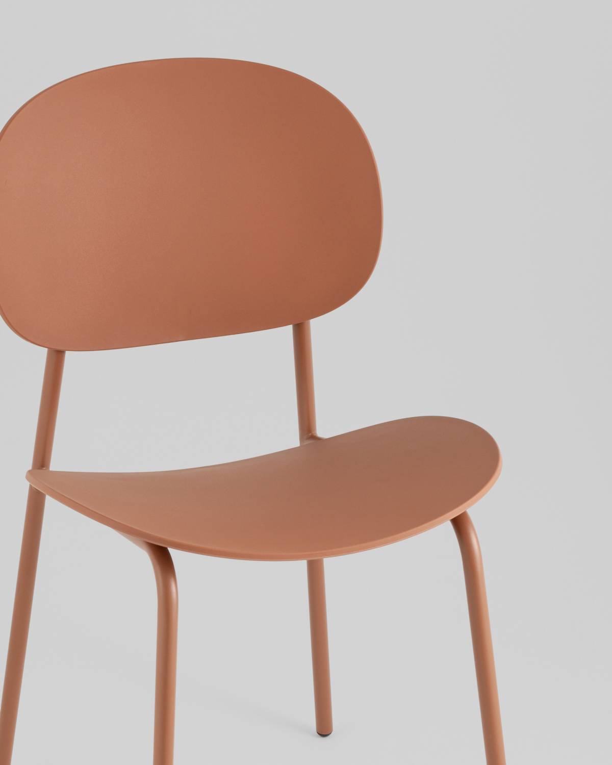 Стул пластиковый Stool Group D-029 brown 60535 NP