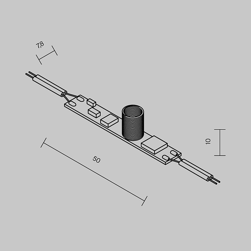 Диммер 12-24VDC 3A Maytoni Датчики 751004