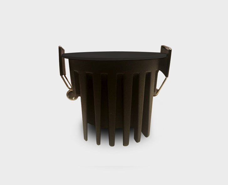 Встраиваемый светильник Italline IT08-8040 IT08-8040 black 3000K