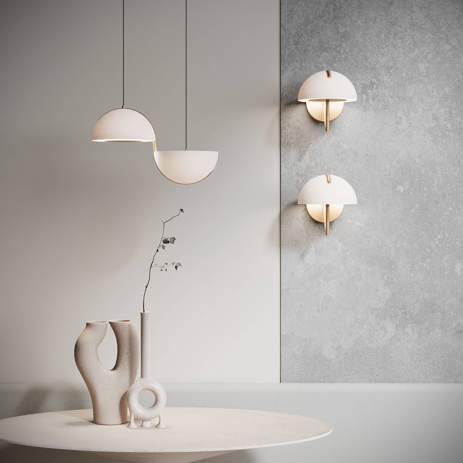 Настенное бра Eurosvet Emisfero 50083/1 LED золото