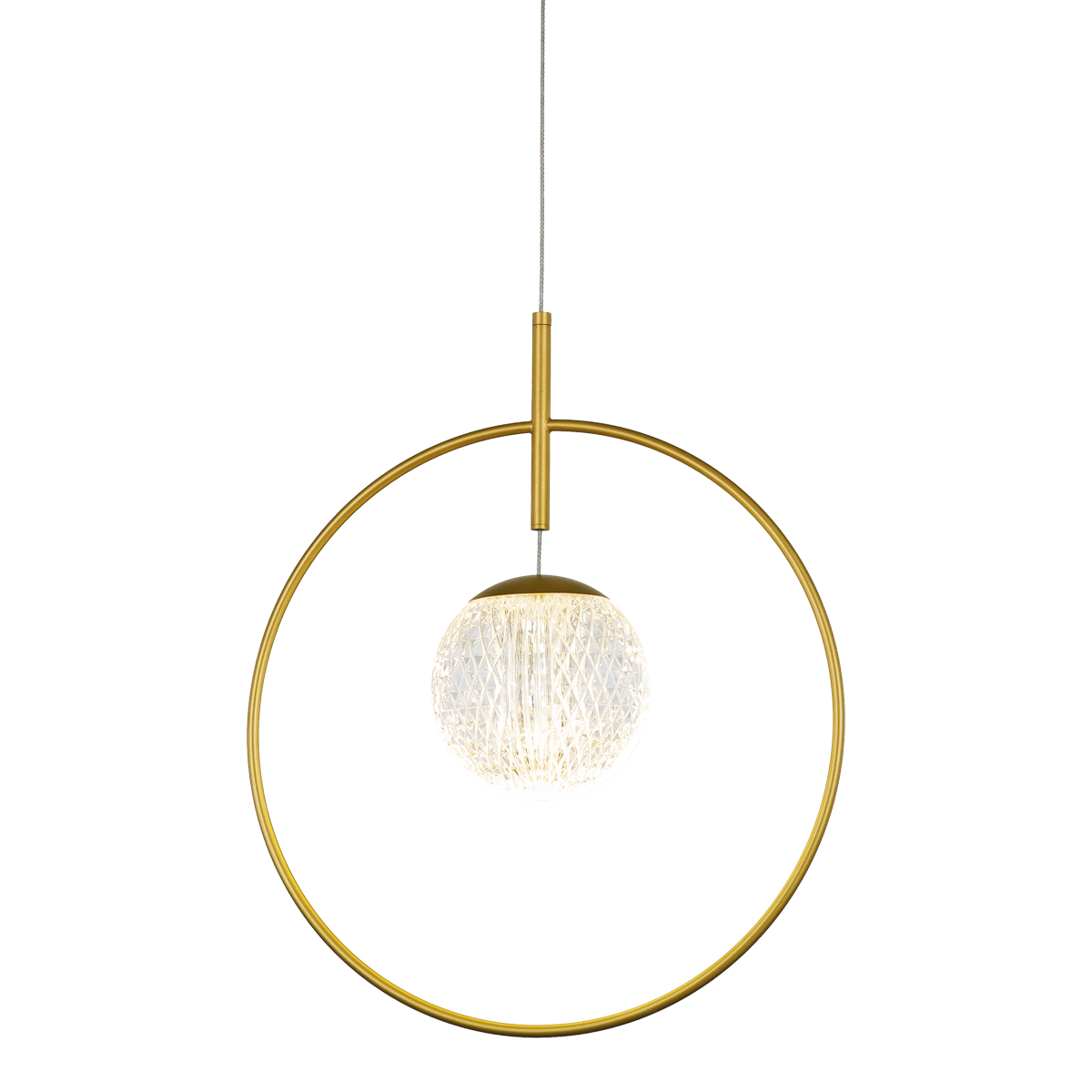 Светильник подвесной Delight Collection Elliot Diamante MD21001043-1A gold Светильник подвесной Delight Collection Elliot Diamante MD21001043-1A gold